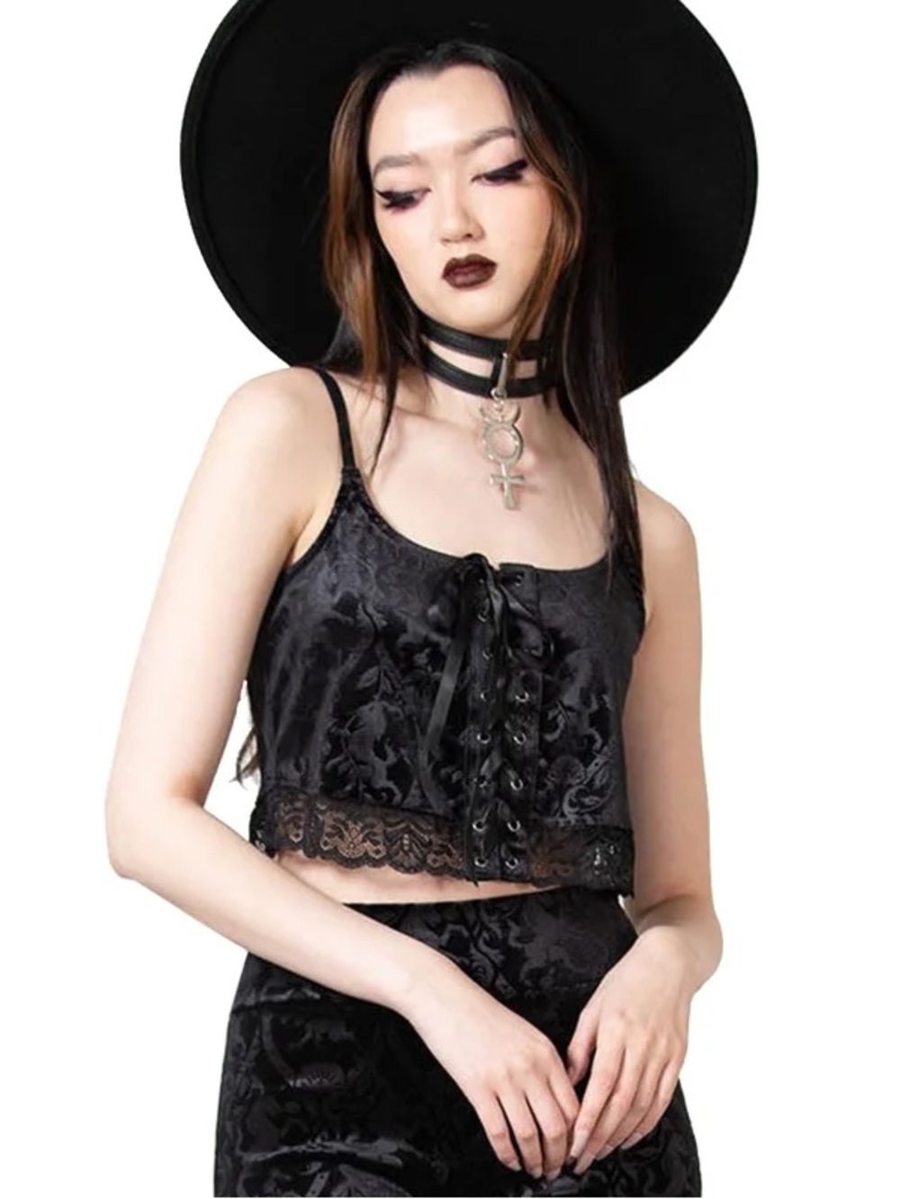 🖤🦄 KILLSTAR Fabled Strappy Top – Small 🦄🖤